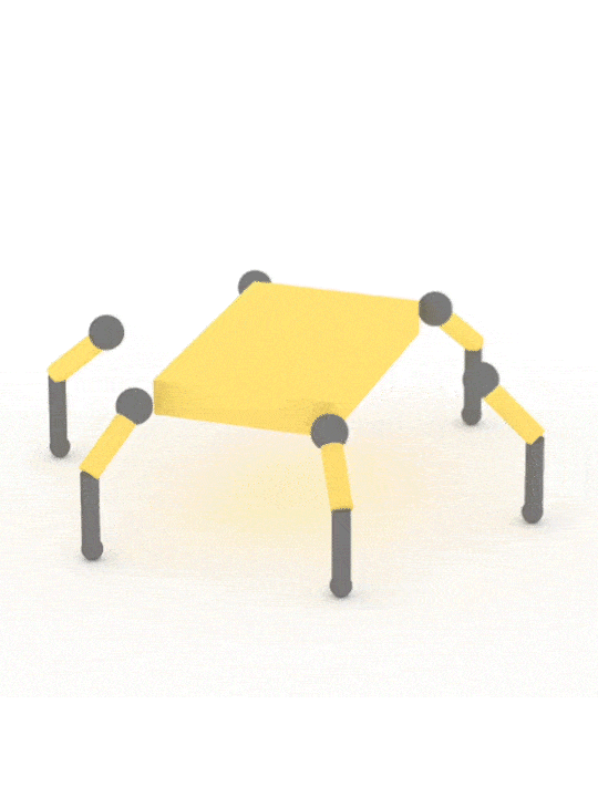 Spinning hexapod 0