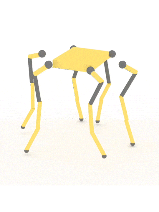 Spinning hexapod 1