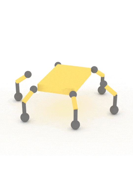 Spinning hexapod 2