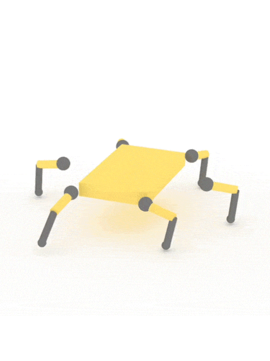 Spinning hexapod 3