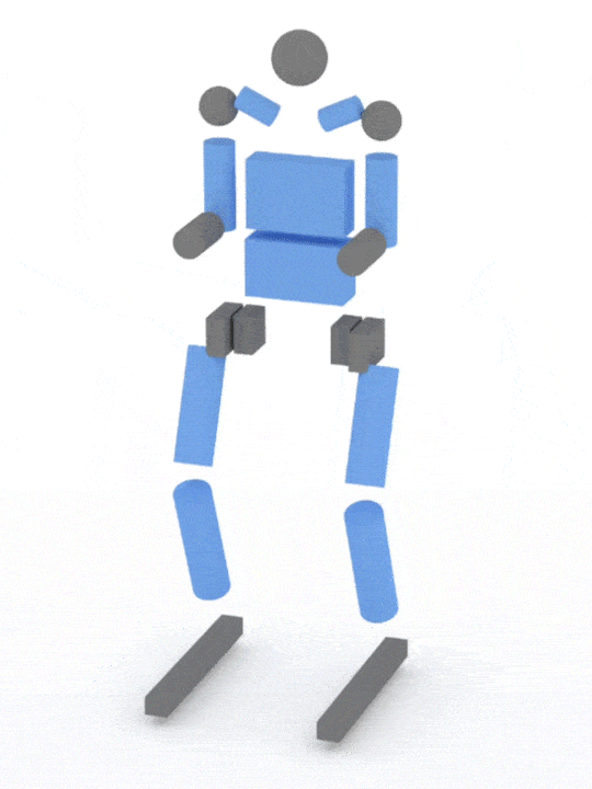 Spinning humanoid 2