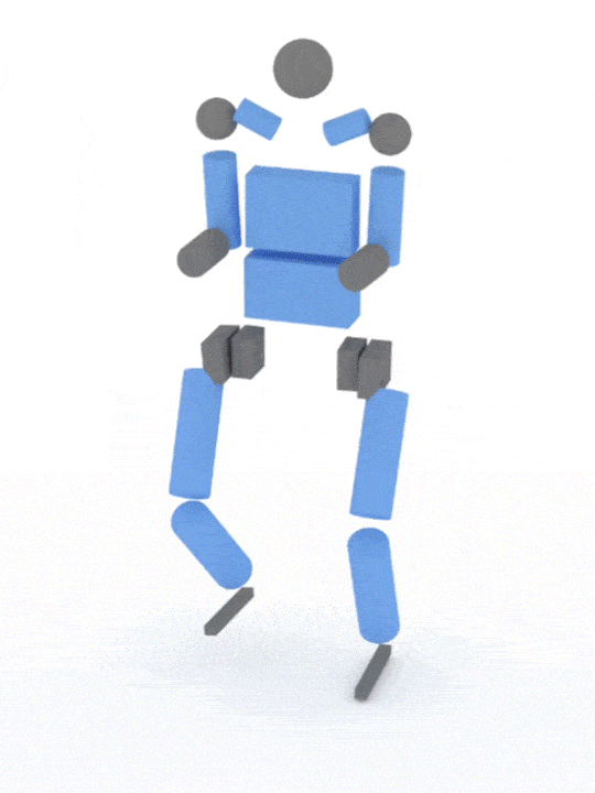 Spinning humanoid 3