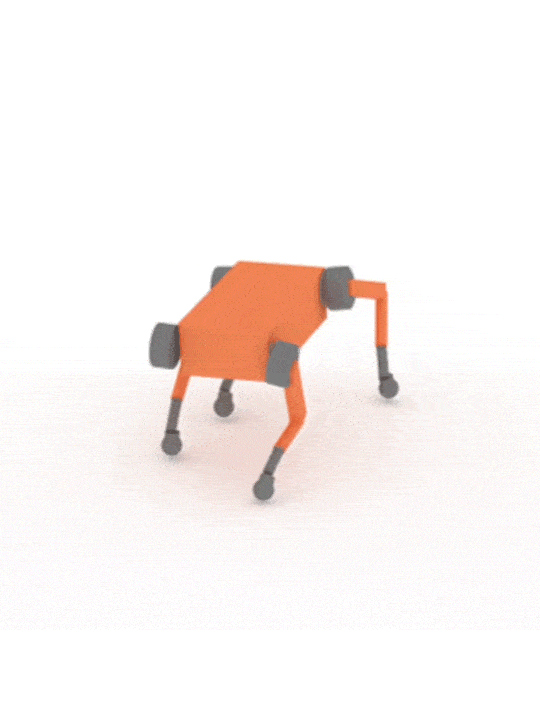 Spinning quadruped 3